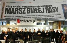 "Marsz białej rasy". "Wyborcza" obraża uczestników MN