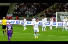 Kibic wbiegł na boisko w koszulce Cristiano Ronaldo - ochroniarze zgłupieli!
