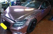 Naprawa Mercedesa CLS 63 AMG przez Arthura Tussika