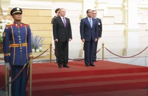 Wpadka podczas wizyty Putina w Egipcie! Zagrali hymn Rosji...ale czy napewno?
