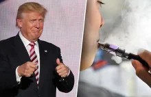 Donald Trump chce zakazać e-papierosów. Przyczyną choroba płuc - Instalki.pl