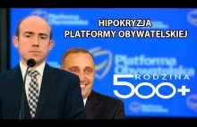 Hipokryzja PO w sprawie programu „Rodzina 500+”