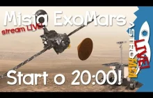 Misja ExoMars - Astrofaza LIVE godź. 20:00