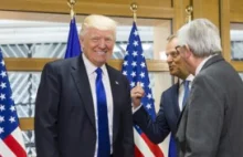 Spotkanie Donalda Trumpa, Donalda Tuska i Junckersa - o jednego Donalda za dużo
