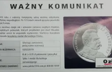 Kup sobie ”za darmo” medal z Piłsudskim. Skarbnica Narodowa wie, jak...