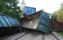 Pociąg towarowy wypadł z torów w Rudniku n. Sanem - kolejny wypadek kolejowy...
