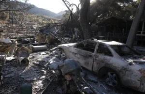 Rośnie liczba ofiar pożarów w Kalifornii. Ponad 100 osób jest zaginionych