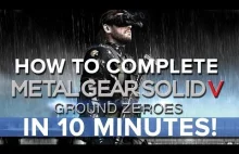 Metal Gear Solid Ground Zeroes za 130zł daje 10 minut gry!