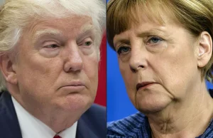 Donald Trump i Angela Merkel spotkają się we wtorek po raz pierwszy. O...