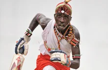 Tymczasem w Kenii: Wojownicy grają w krykieta