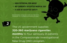 Medyczna marihuana w 10 faktach - infografika [ENG]