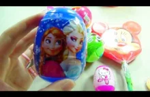 Đồ chơi trẻ em - Bóc trứng Ball Candy, Công Chúa Tuyết elsa, Minion, Hello...