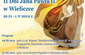 Wieliczka II Dni Jana Pawła II w Wieliczce
