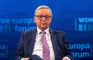 Narąbany Juncker a obok Tusk udaje że jest trzeźwy