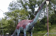 Porzucony park dinozaurów w Michigan