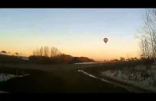 Pechowy lot balonem