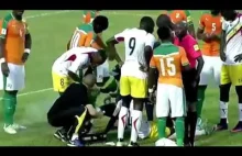 Piłkarz z Wybrzeża Kości Słoniowej uratował życie rywalowi podczas meczu