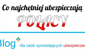 Co Polacy najchętniej ubezpieczają?