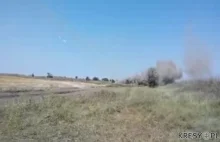Ukraińcy chwalą się ostrzelaniem pozycji separatystów z wyrzutni rakietowych