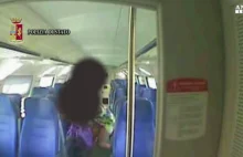 Młoda Włoszka zgwałcona w pociągu przez murzyna.
