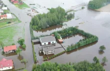 Woda przerywa wały. Podtopienia na południu Polski