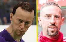 Franck Ribéry zaskoczony swoją twarzą w FiFA 20. Kim jest ten gość?