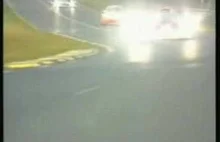 Niesamowity wypadek Mercedesa CLR-GT1 w Le Mans 99'