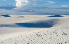 Zimowa pustynia w USA – White Sands National Monument