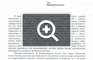 Straż pożarna ostrzega kontrolowaną instytucję minimum 7 dni przed kontrolą