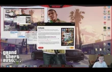 Youtuber robi premierowego live streama GTA V na PC i zostawił na ekranie Cd-key