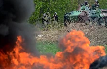 Słowiańsk w ogniu. Pięć osób zginęło w strzelaninie