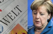 „Die Welt” ma pretensje do portalu wPolityce.pl! Chodzi o krytykę Merkel