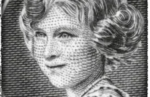 Zmiana wyglądu portretu Królowej Elżbiety na banknotach