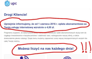 Na co można liczyć od UPC?