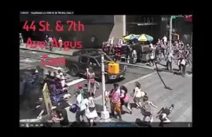Dramatyczne wideo z ataku na Times Square