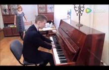 Pianista bez dłoni - chcieć to móc