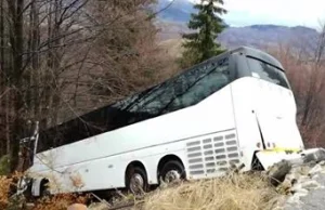 Autobus "klinuje się" w Rumunii. Reakcja kierowcy i "tego się nie spodziewałem"