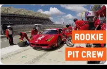 Upuścili Ferrari bez koła
