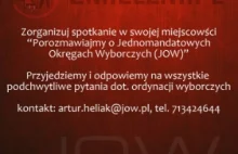 Popieram wprowadzenie 460 jednomandatowych okręgów wyborczych