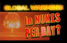Global warming in NUKES PER DAY!