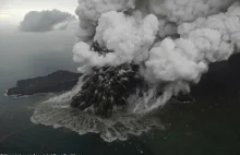 Indonezja. Zawalił się wulkan Anak Krakatau