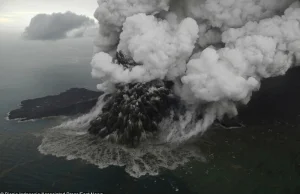 Indonezja. Zawalił się wulkan Anak Krakatau