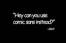 Comic Sans - najbardziej znienawidzony font