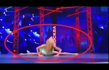 Tancerka łamie nos przy wykonywaniu szpagatu w rosyjskim You Can Dance
