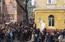 Tysiące mieszkańców Odessy wyszły na ulice. Tłumy skandują: