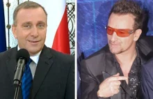 Marzenie Schetyny z 2011 roku: Chciałbym, żeby Bono mnie poparł