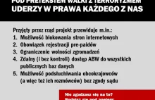 Ustawa „antyterrorystyczna” wpłynęła do Sejmu