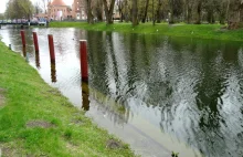 Szlak Wielkich Jezior Mazurskich zamknięty z powodu wysokiego stanu wody...