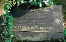 Ukraińcy świętowali rocznice rzezi w Janowej Dolinie.