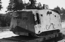 A7V - jedyny niemiecki czołg z I wojny światowej